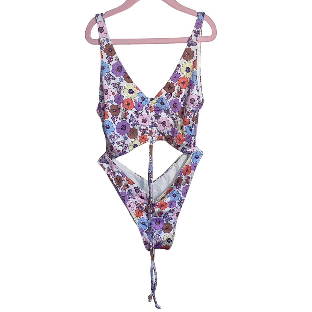 Frankies Bikinis Women's Multi Swimsuitonepiece Depop