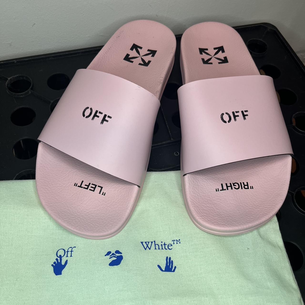 Off-White Women's Pink Slides