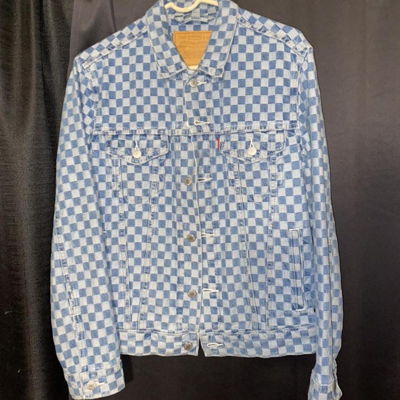 Levi checkered outlet jacket