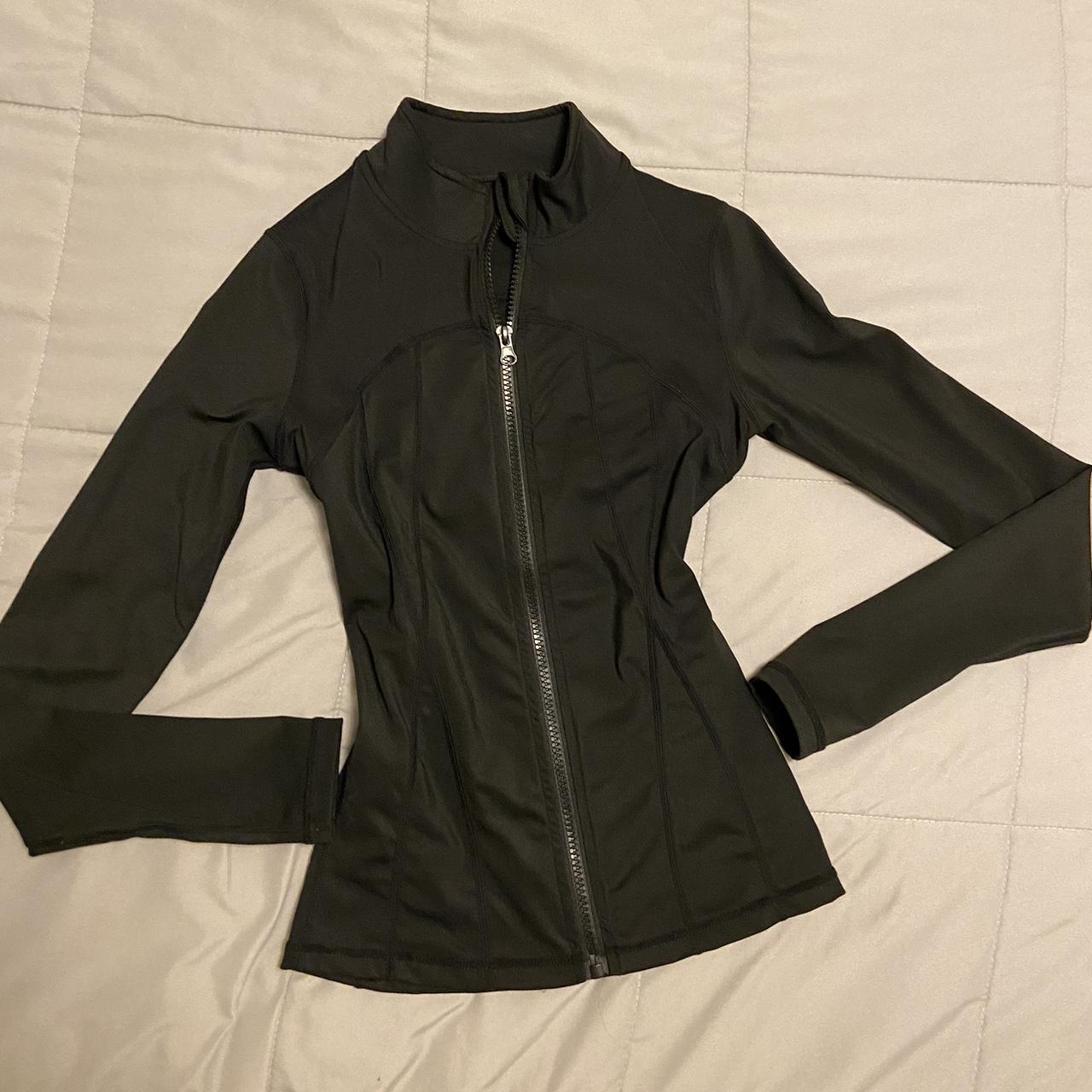 Black “BBL” jacket from Amazon Comparable to Lulu... - Depop