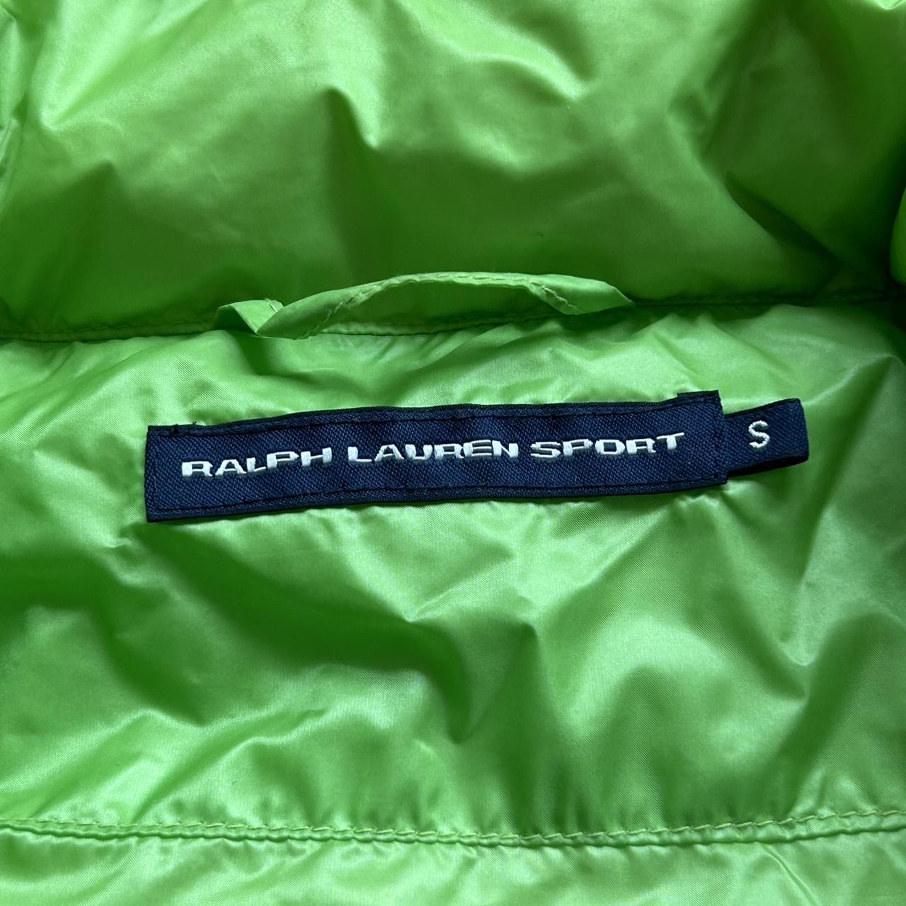 Vintage/Y2K Green Ralph Lauren puffer gilet. Really... - Depop