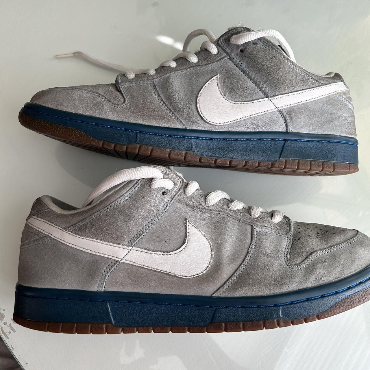 2006 Nike SB dunk low 'border blue' . Great... - Depop