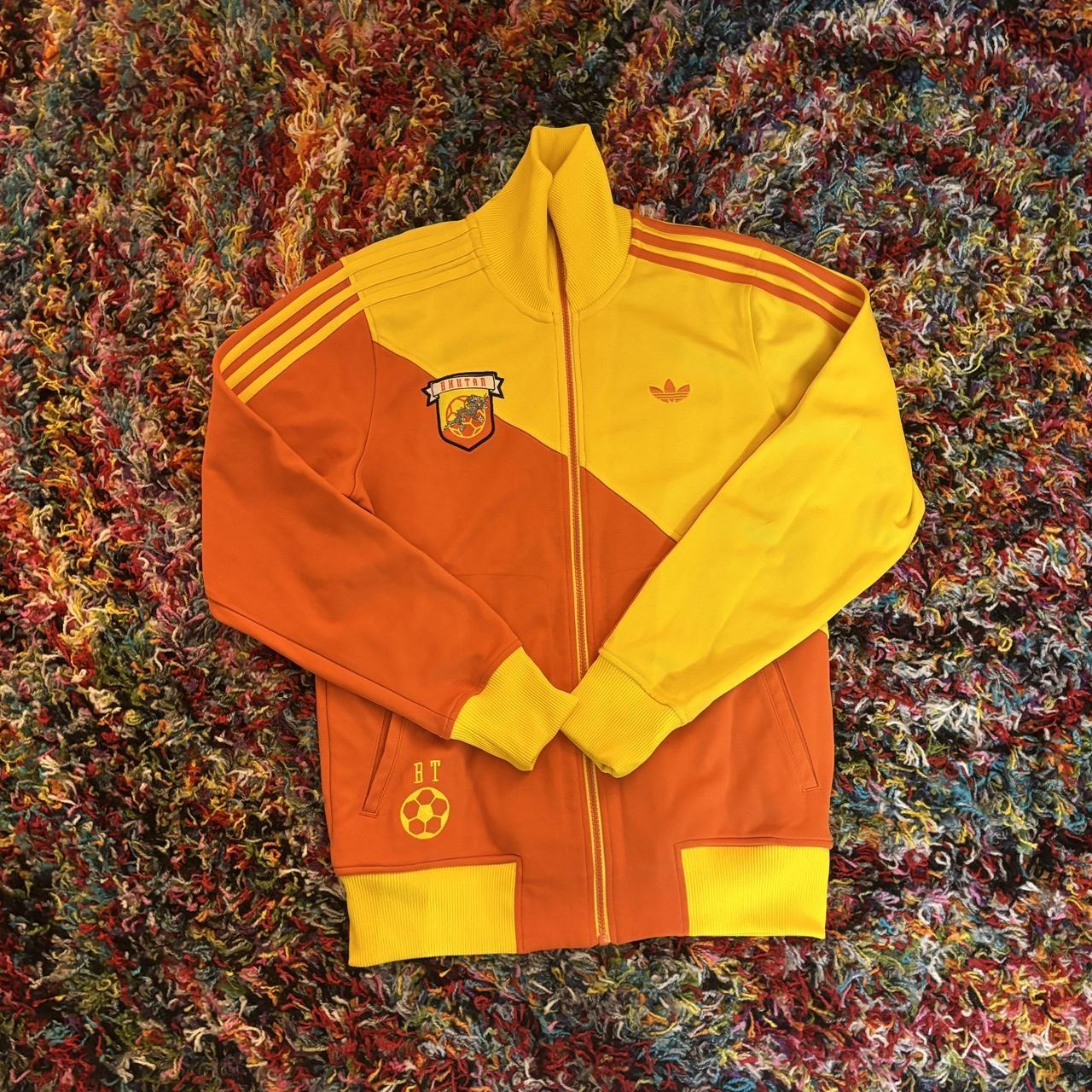 Adidas men s Bhutan dragon zip up track jacket Depop