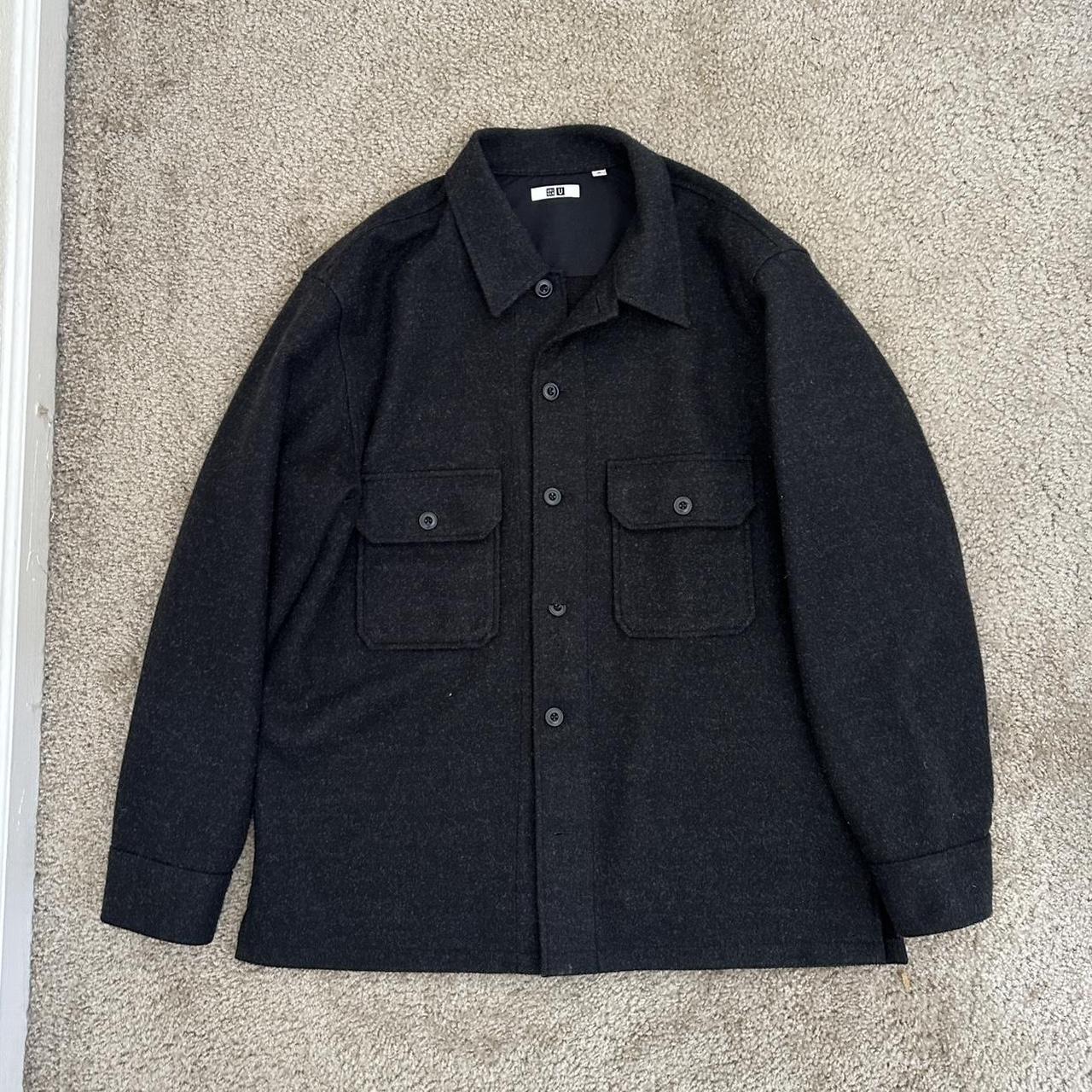 Uniqlo u fleece store shirt jacket