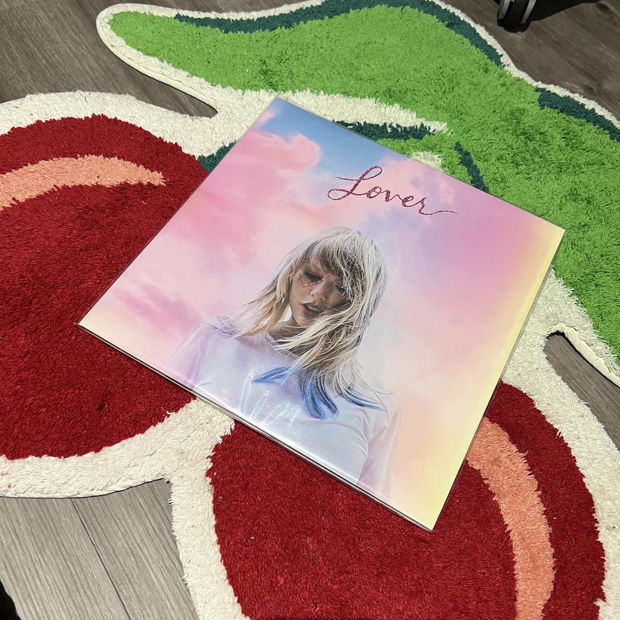 Taylor Swift's Lover record With both blue and pink - Depop