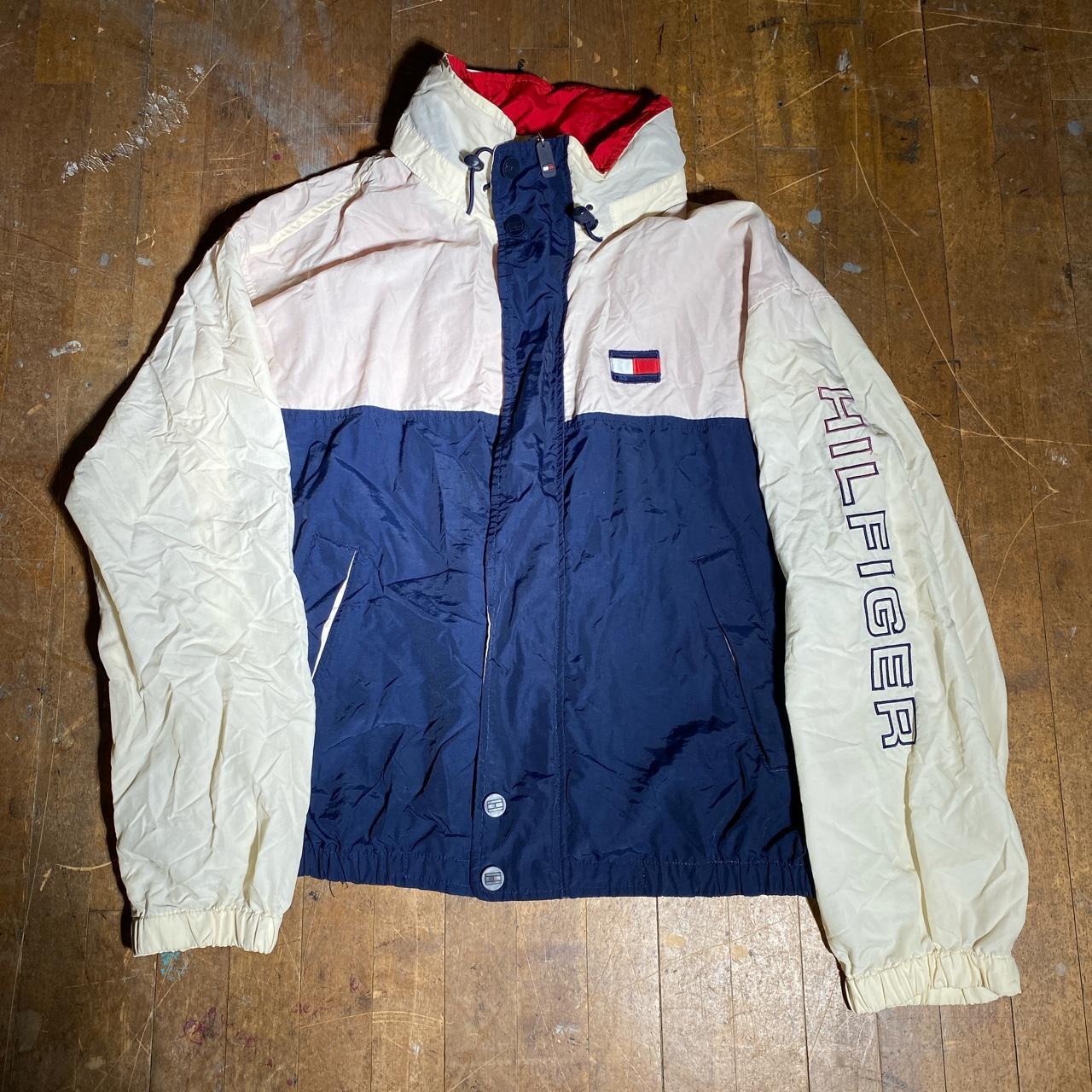 Tommy Hilfiger windbreaker jacket great quality in... - Depop