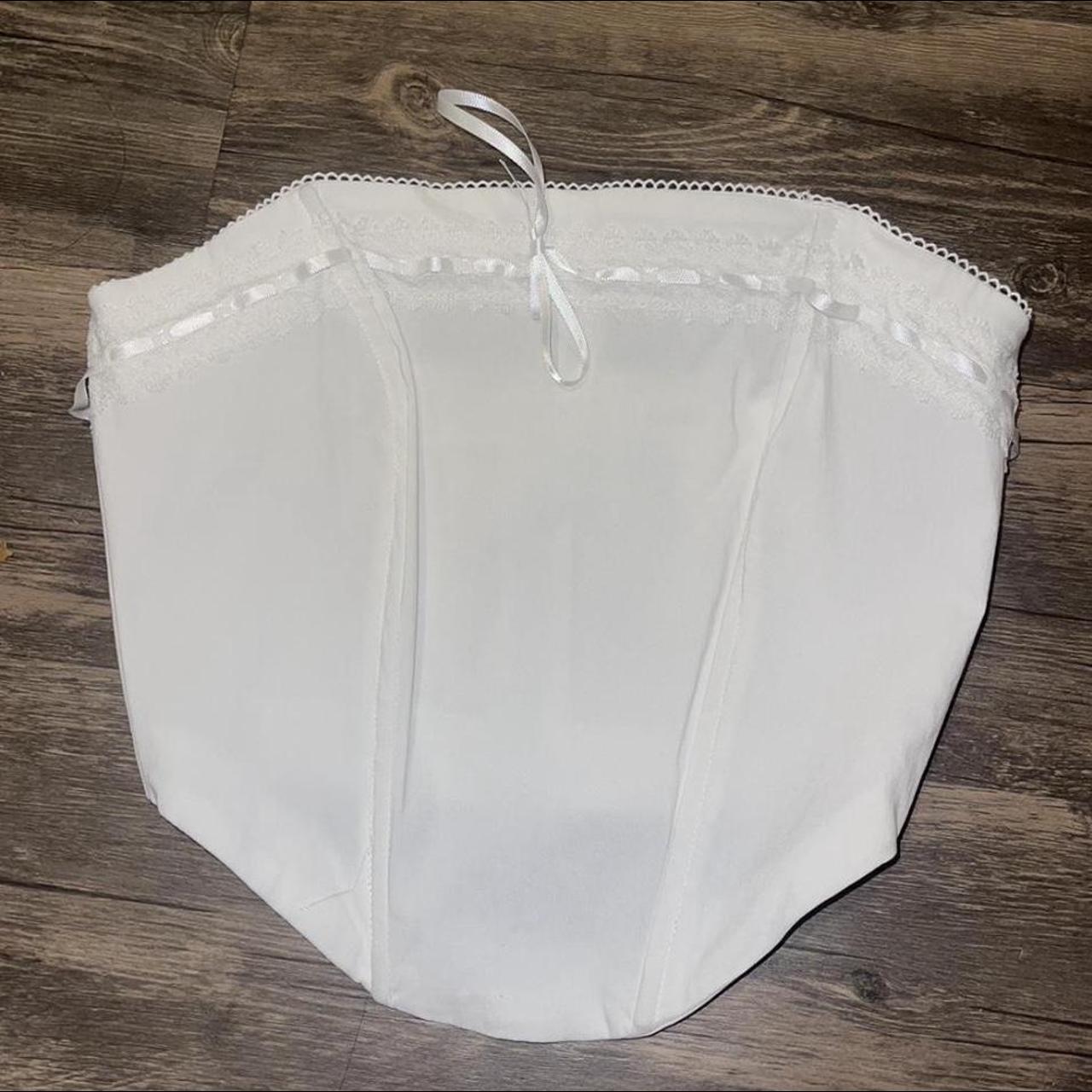 Glassons strapless corset / Bustier cute ribbon... Depop