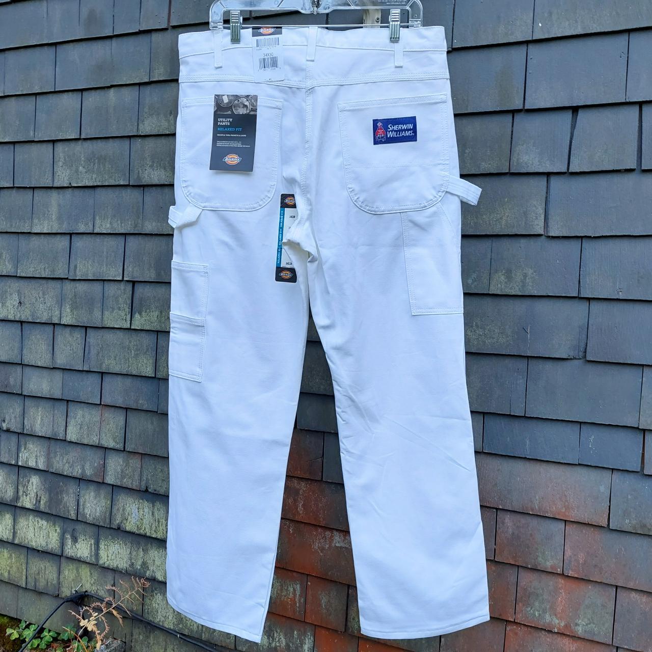 Details 142+ white work trousers latest