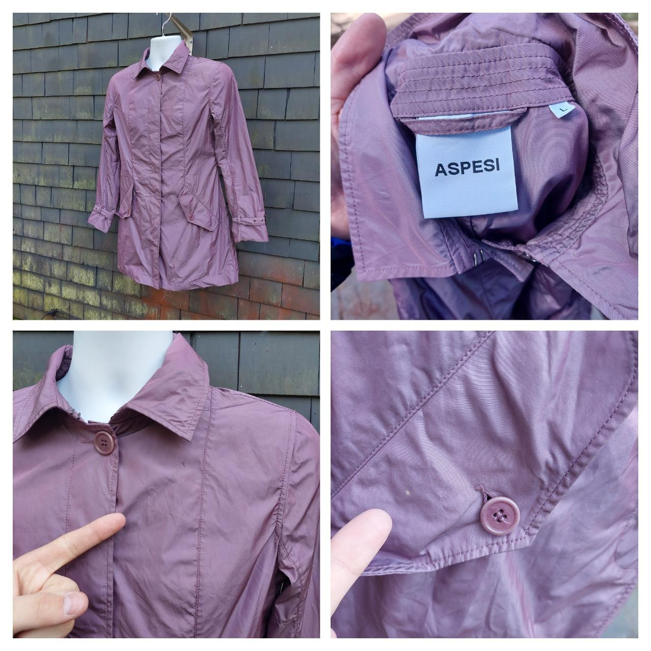 Aspesi Women's Purple Coat (3)