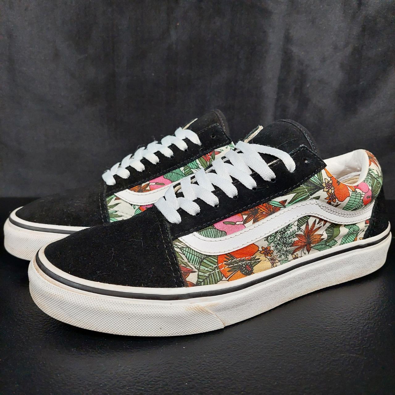 Floral print hot sale vans mens