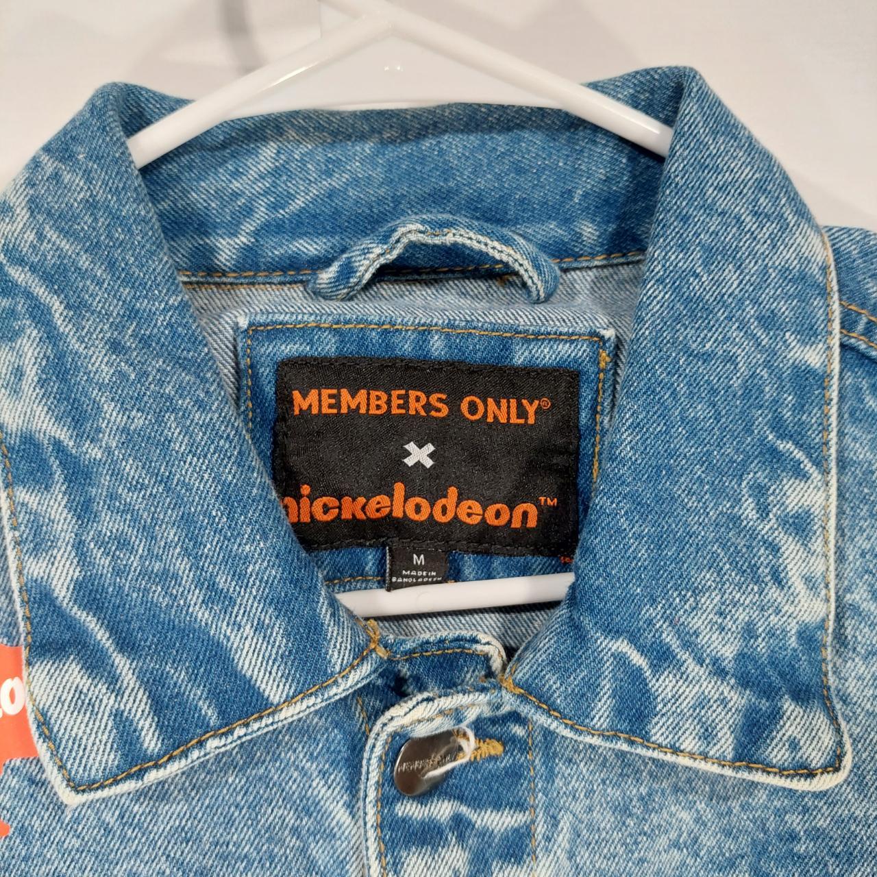 Members only nickelodeon outlet jean jacket