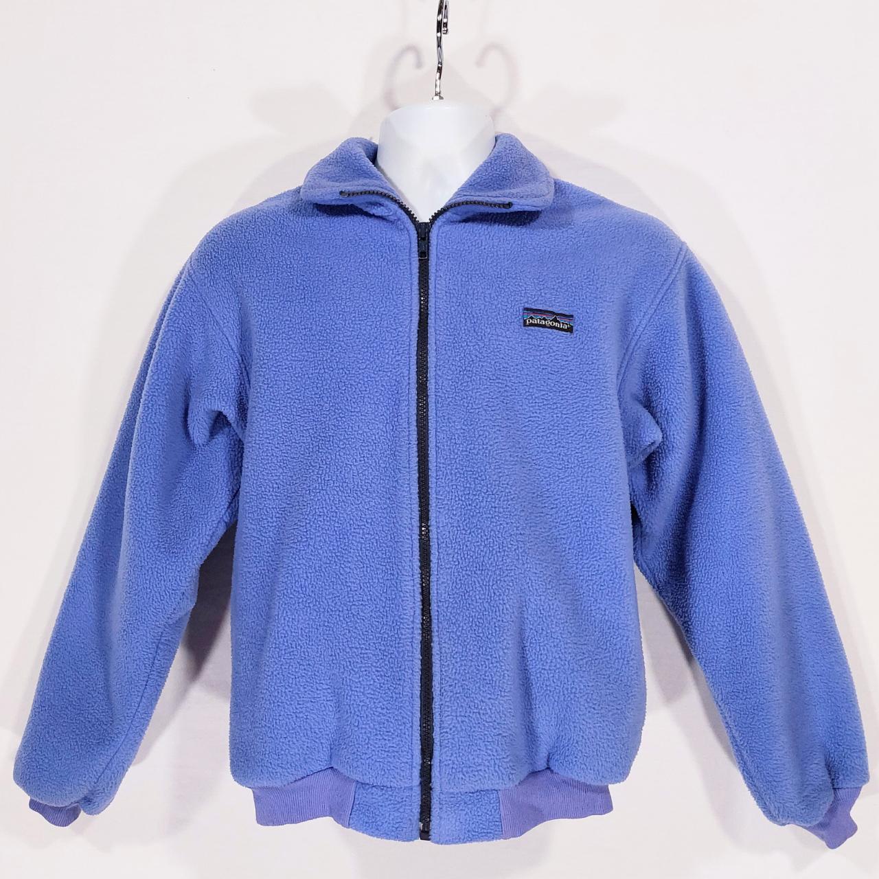 Rare! Vintage 1980s Patagonia Made in USA Periwinkle... - Depop