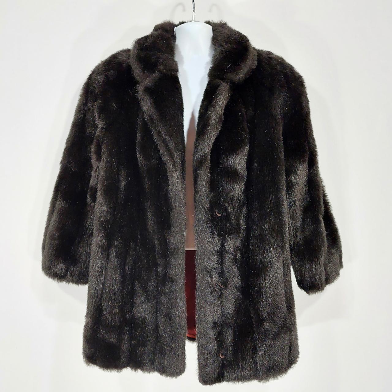 Vintage jordache clearance faux fur coat