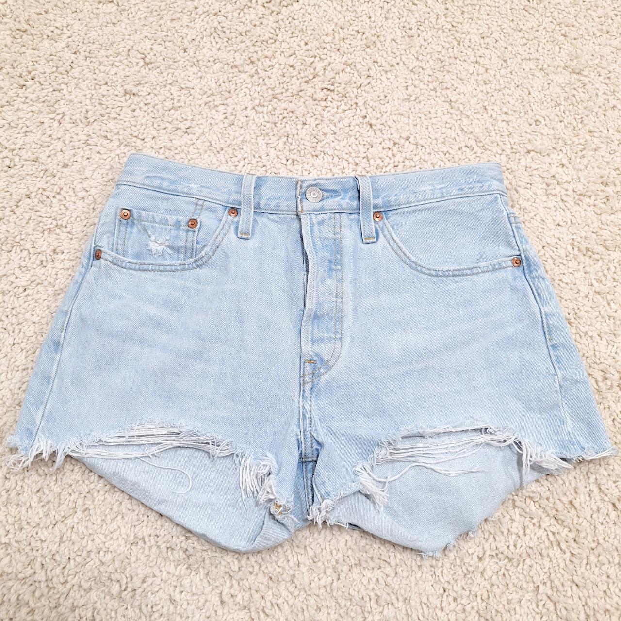 Levi's Premium Women's 501 Cut-Off Denim Jean