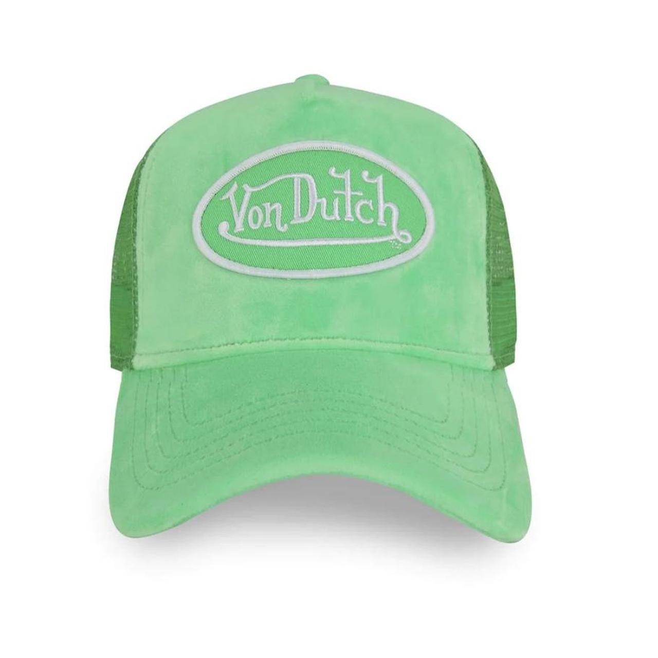 Von Dutch lime green trucker hat. Perfect condition...