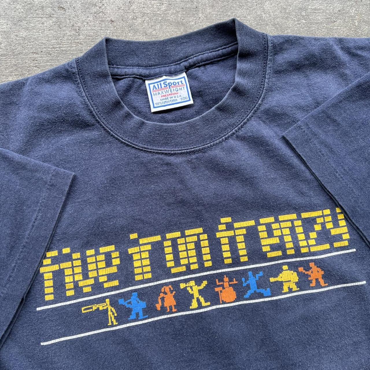 90s ビンテージ FIVE IRON FRENZY スカパンクバンド アニメモチーフ Tシャツ 90s The Insyderz Ska Punk Band Shirt Five Iron Frenzy T- Shirt