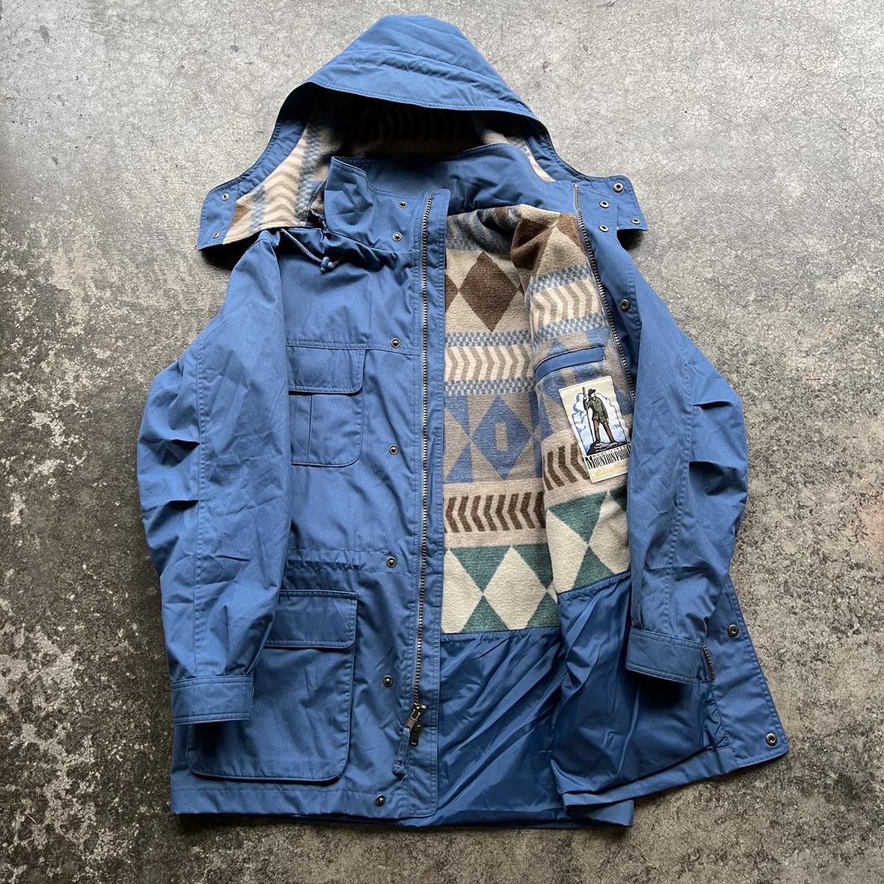 Vintage 90s Eddie Bauer Wool Lined Mountain Parka... - Depop