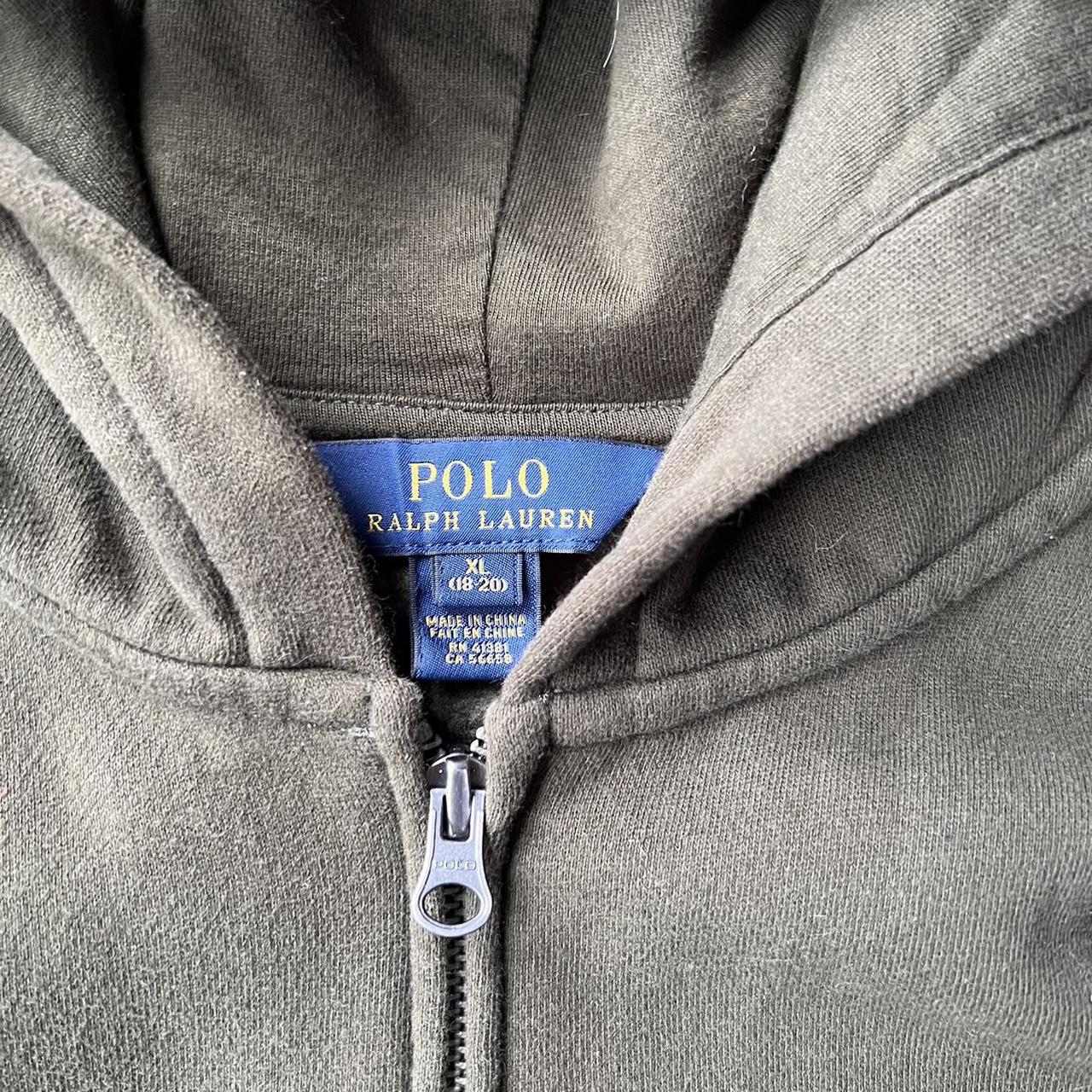 Vintage Y2K Ralph Lauren Polo Zip Up Thermal Lined... - Depop