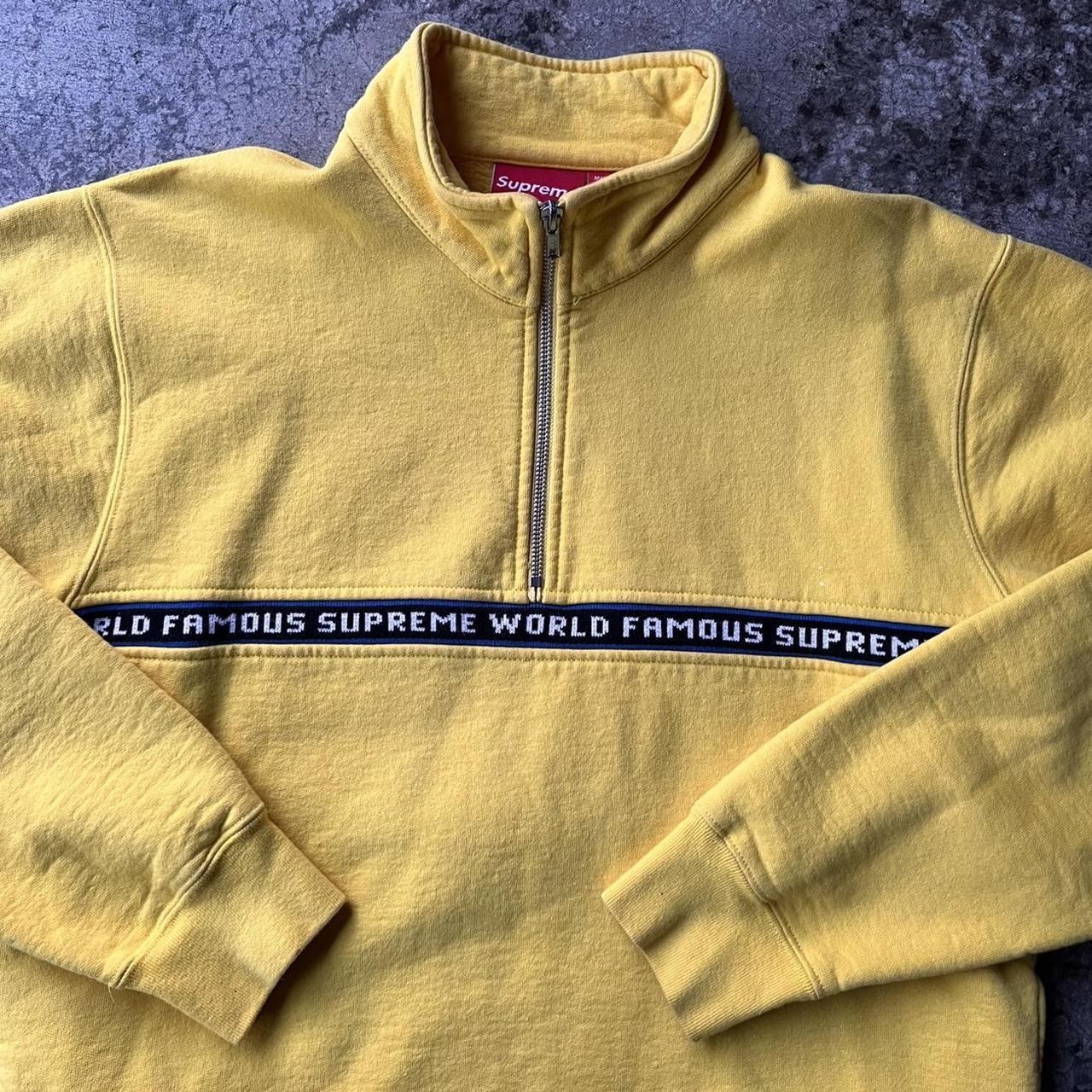 Supreme world famous crewneck cheap 2018