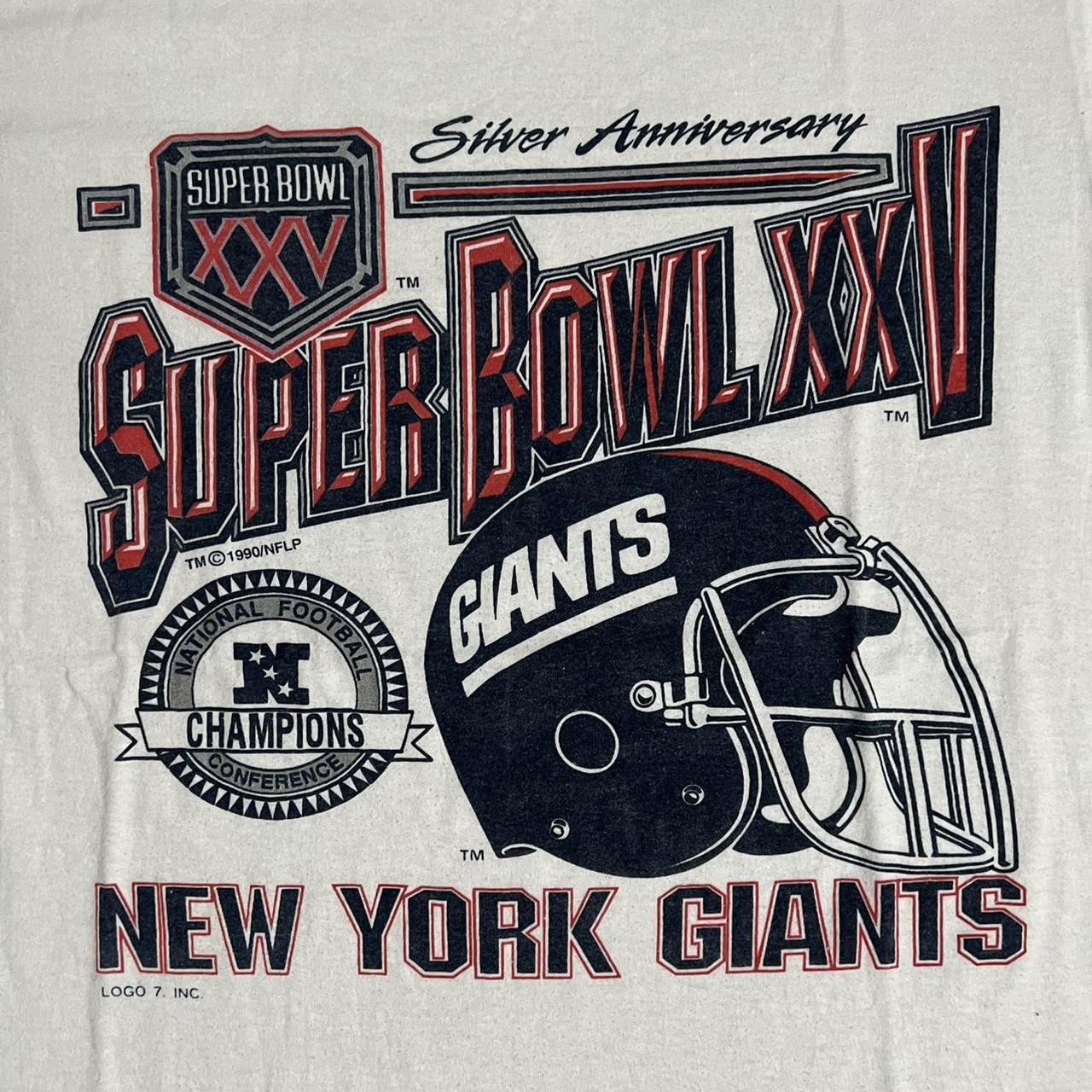 Vintage 90s New York Giants retro graphic NFL - Depop