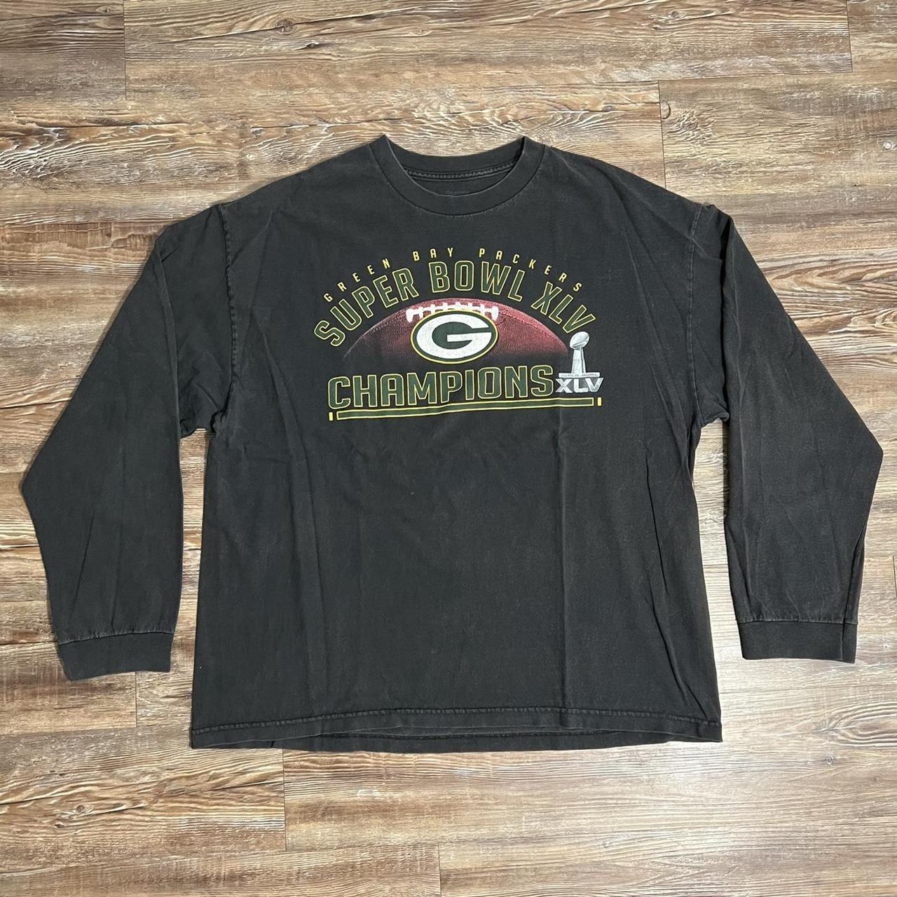 Green Bay Packers Long Sleeve T-Shirt • Size: - Depop