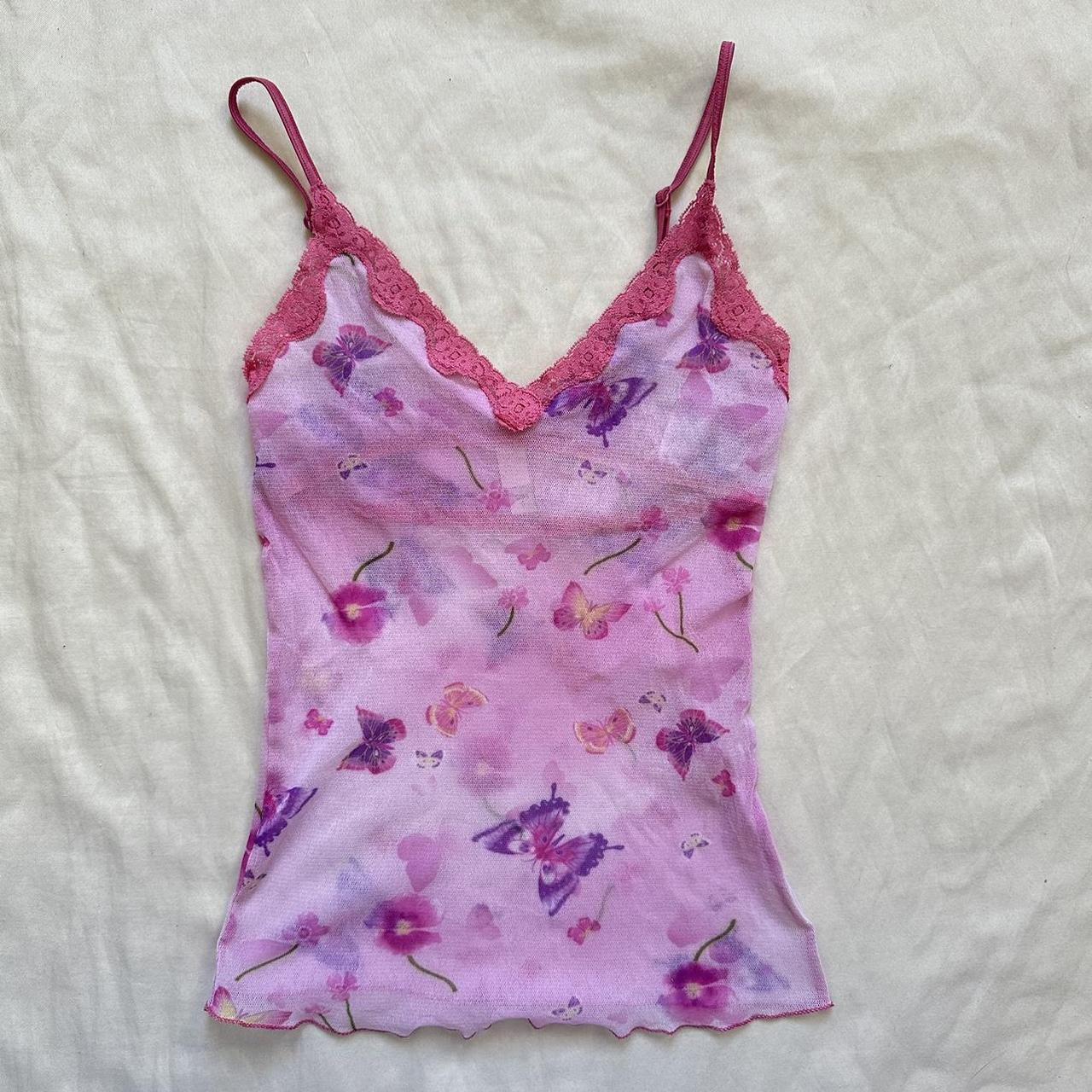 Victoria's Secret Reworked Garden on sale Fairy Mesh Camisole