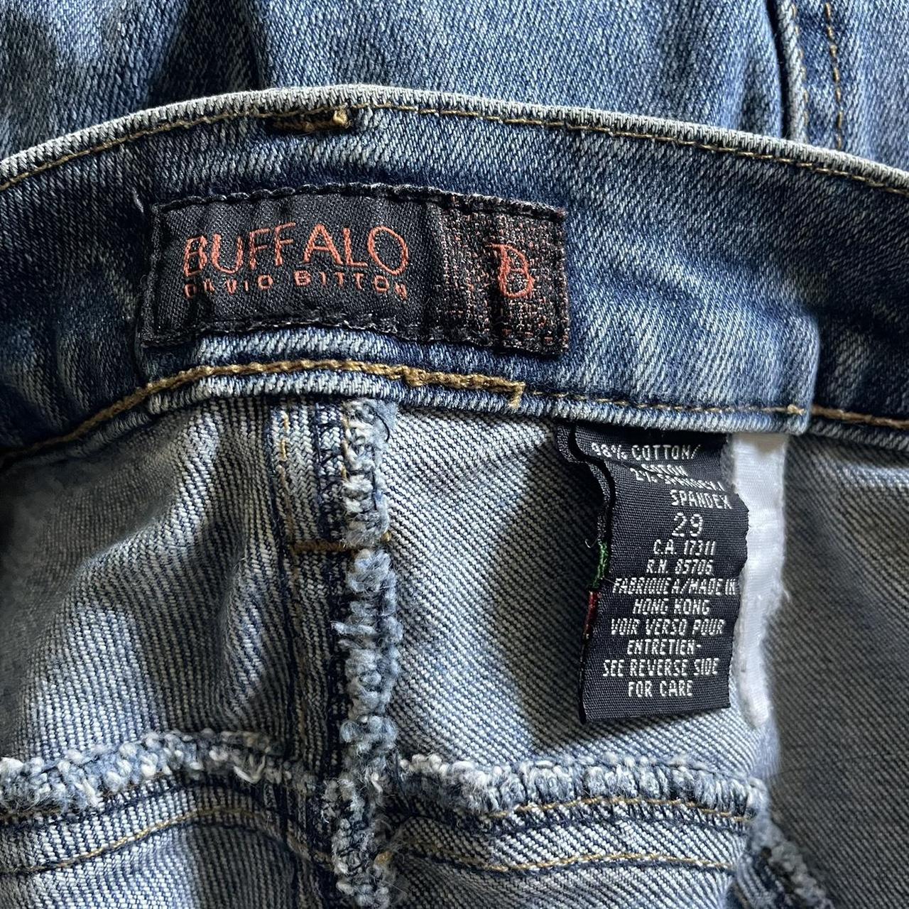 Rare Buffalo pocketless vintage low rise light Depop