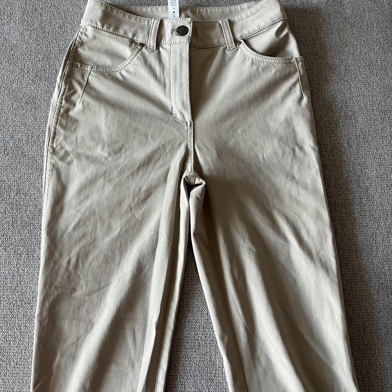 Lululemon City Sleek Pants. Small snag on back pocket.