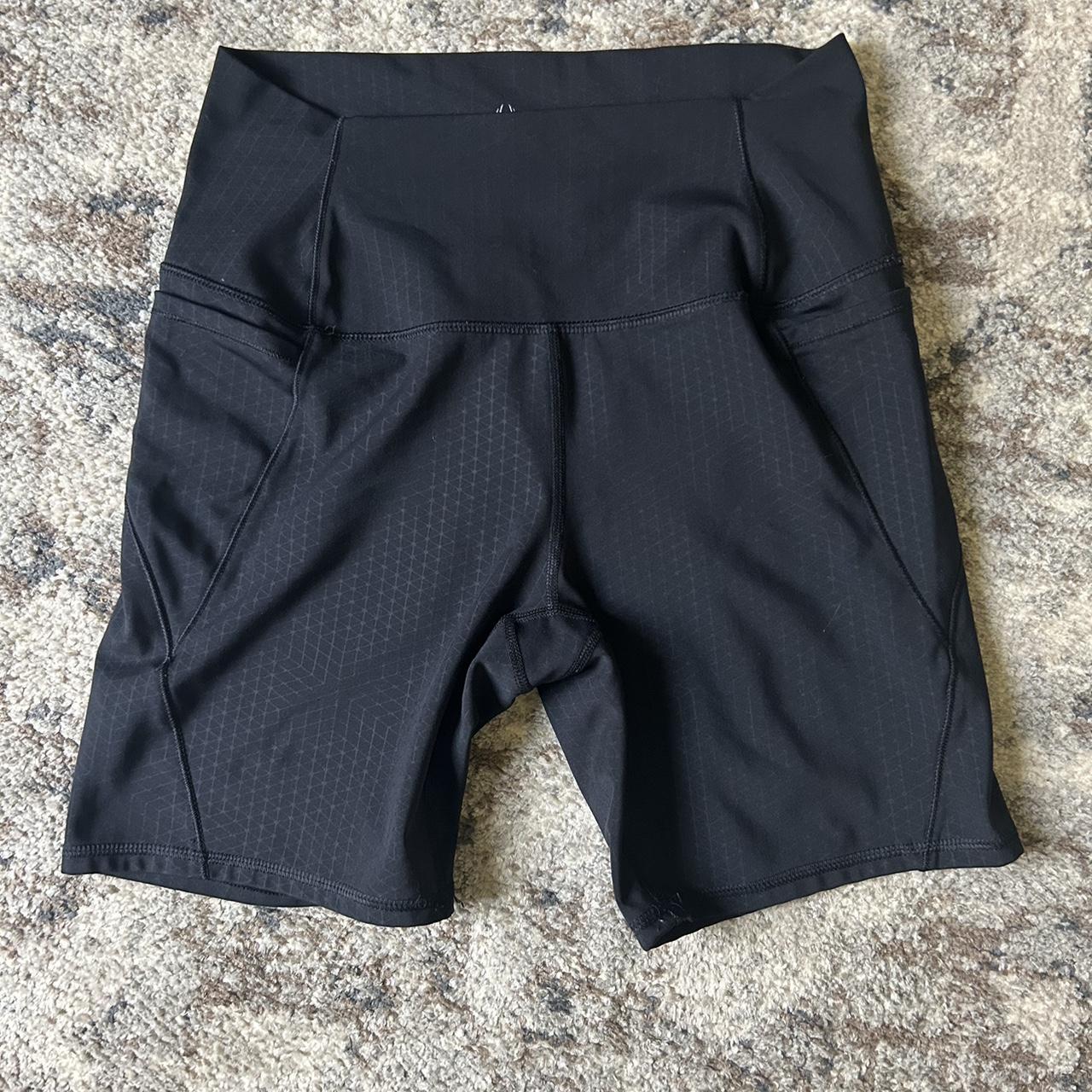 Spyder active reflective bike shorts with double... - Depop