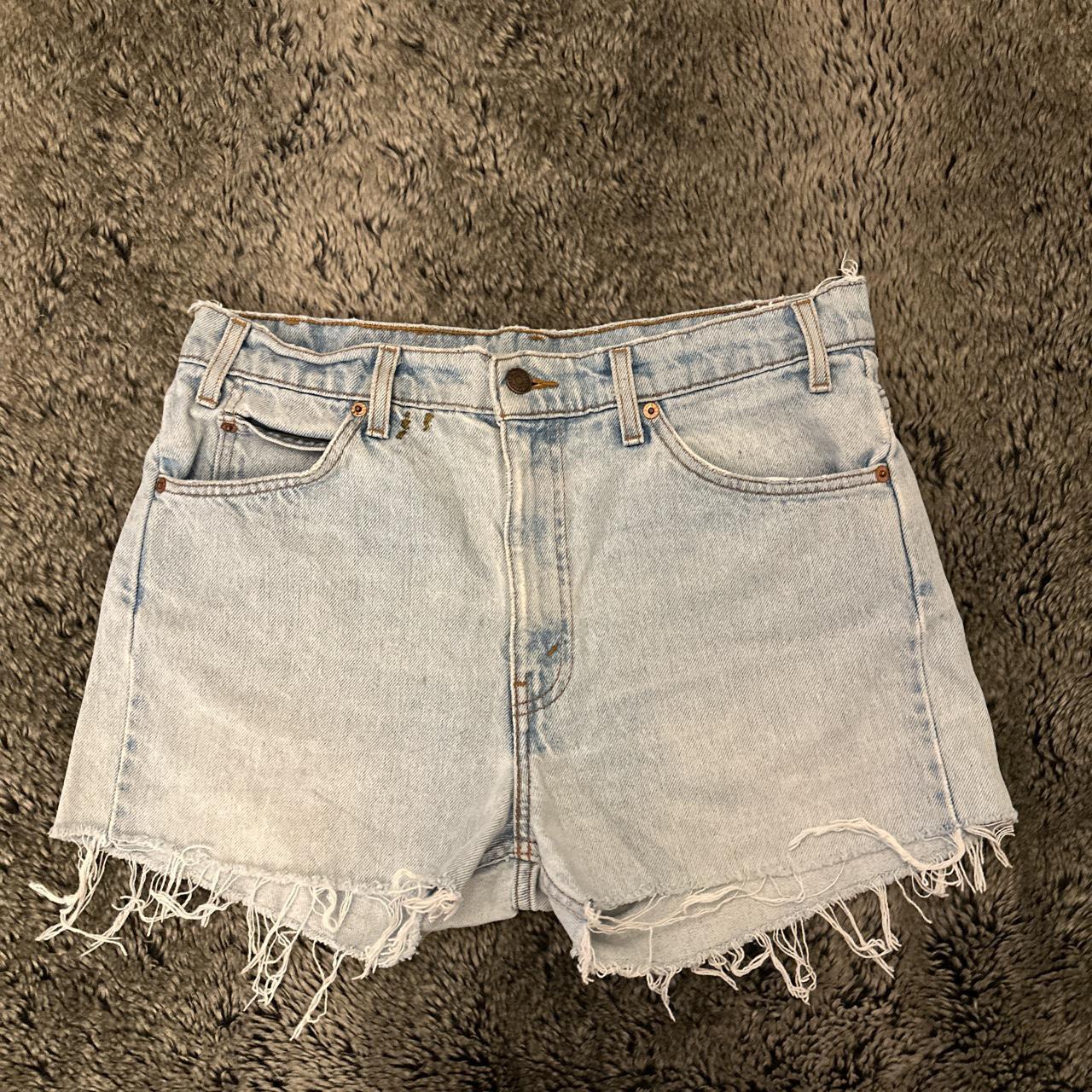 Urban outfitters renewal blue denim shorts Brand new... - Depop