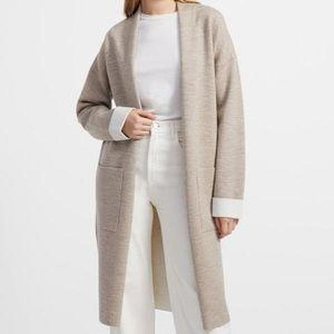 Theory double face long sale cardigan