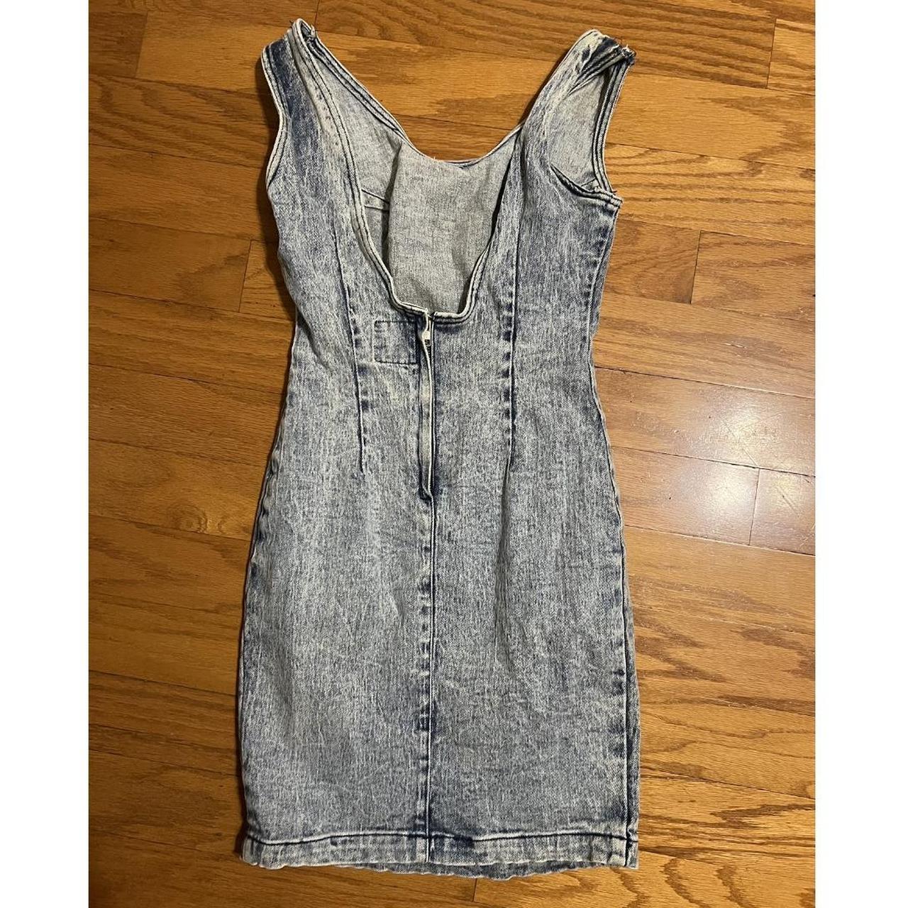 Levi's Women's Blue Dress | Depop