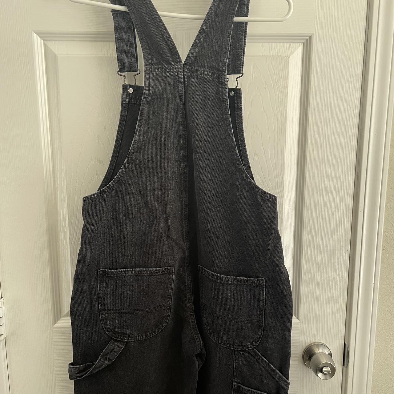🖤Depop Payments preferred🖤 Black Cotton On overalls... Depop