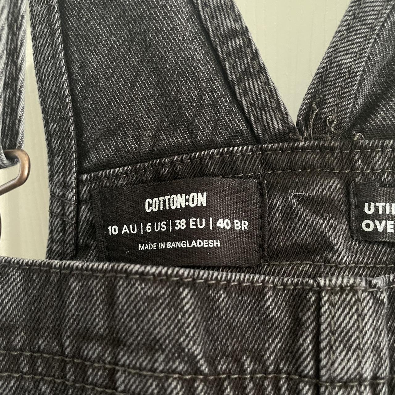 🖤Depop Payments preferred🖤 Black Cotton On overalls... Depop