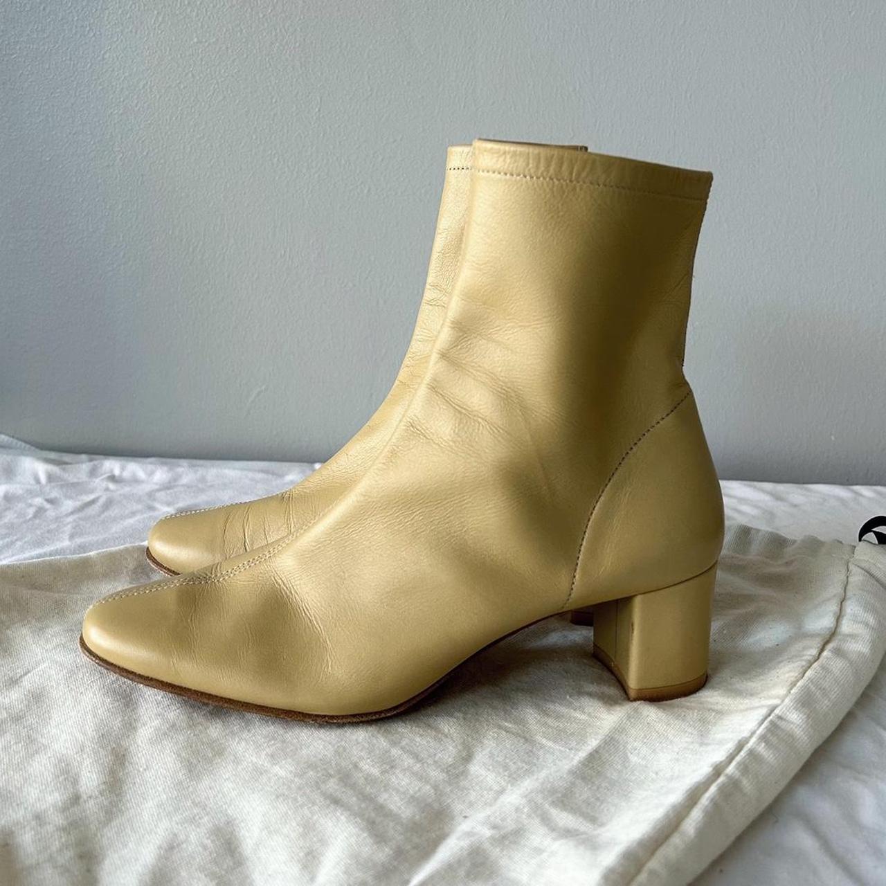 By Far Women's Cream and Tan Boots (3)