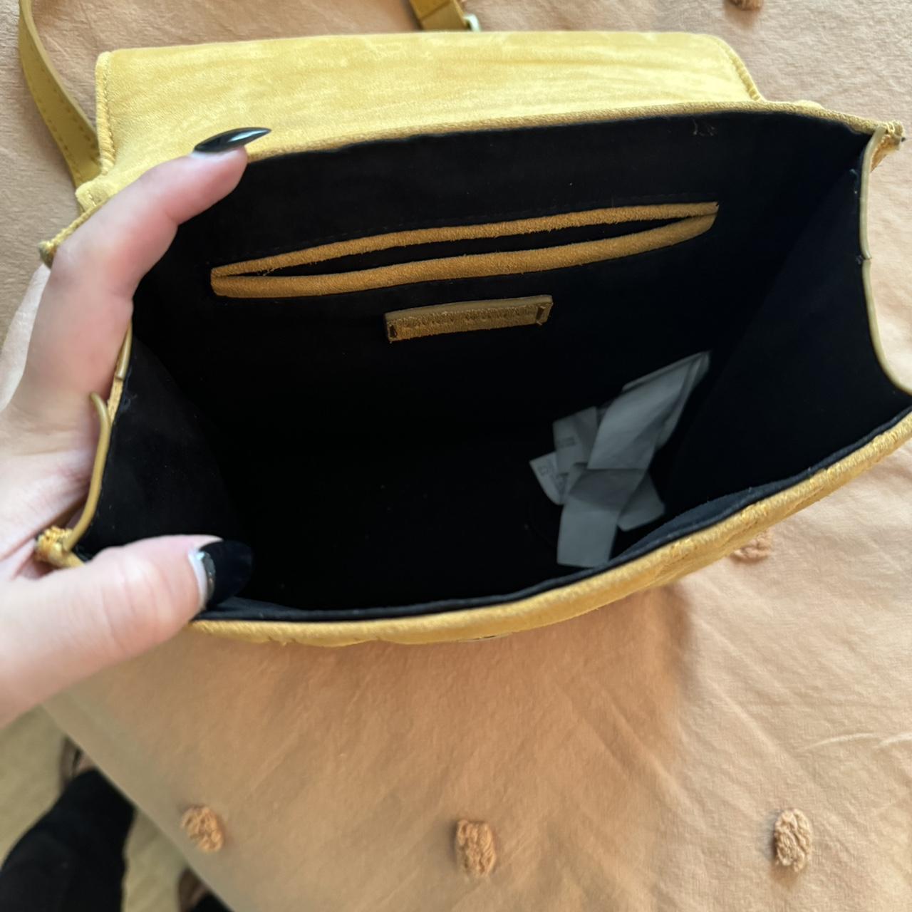 Gold Zara purse with hold hardware Depop