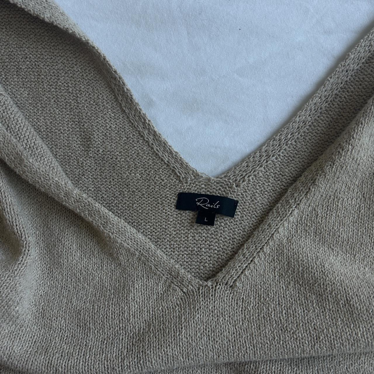 Rails Women's Tank top - Tan/Cream - L – Rails ma… - image 2