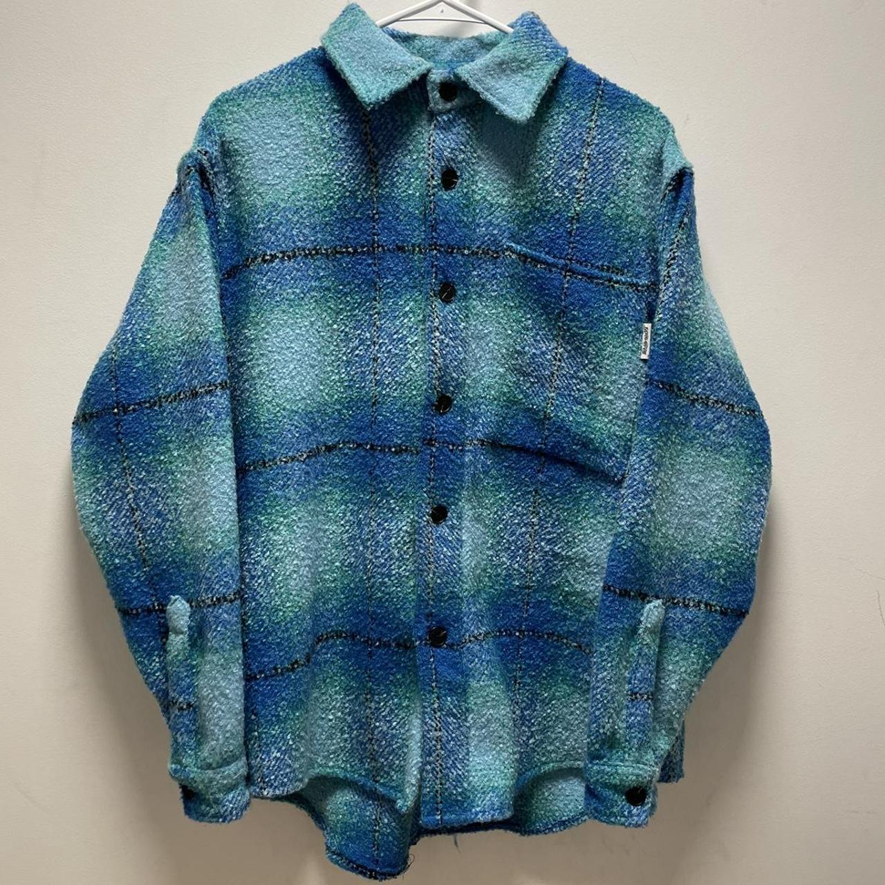 Fucking Awesome Heavy Oversized Plaid Shirt/Flannel.... - Depop