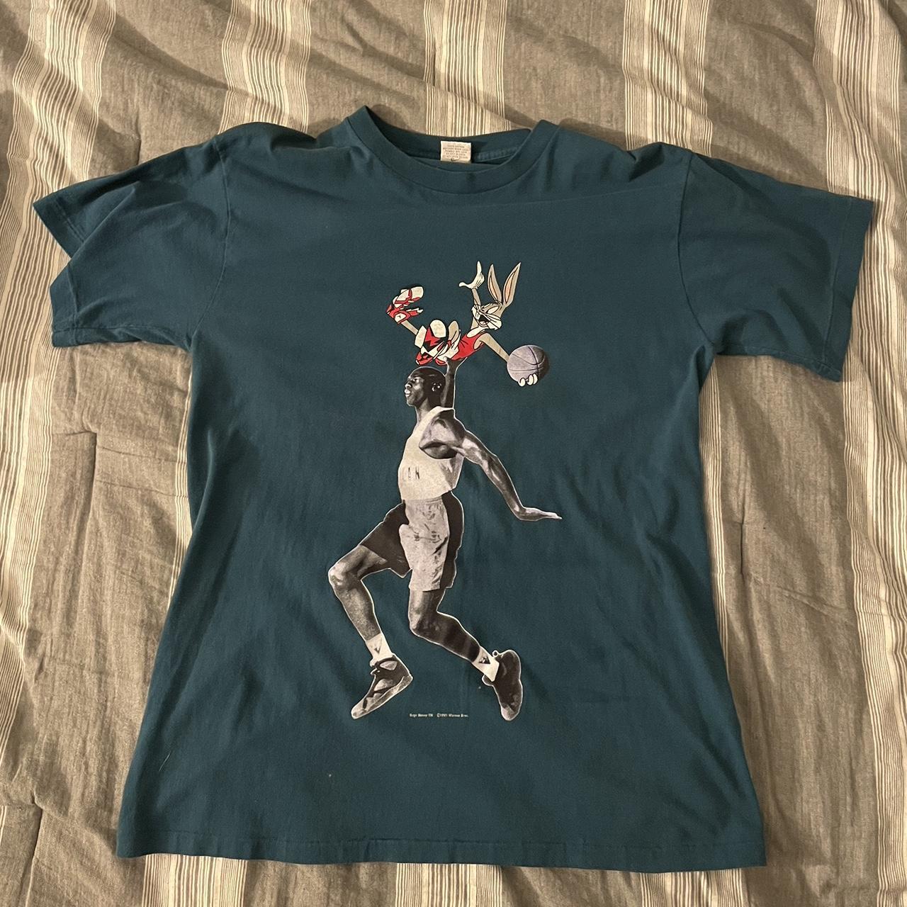 Air Jordan Vintage 90s Space Jam Nike T-shirt Hare Jordan 