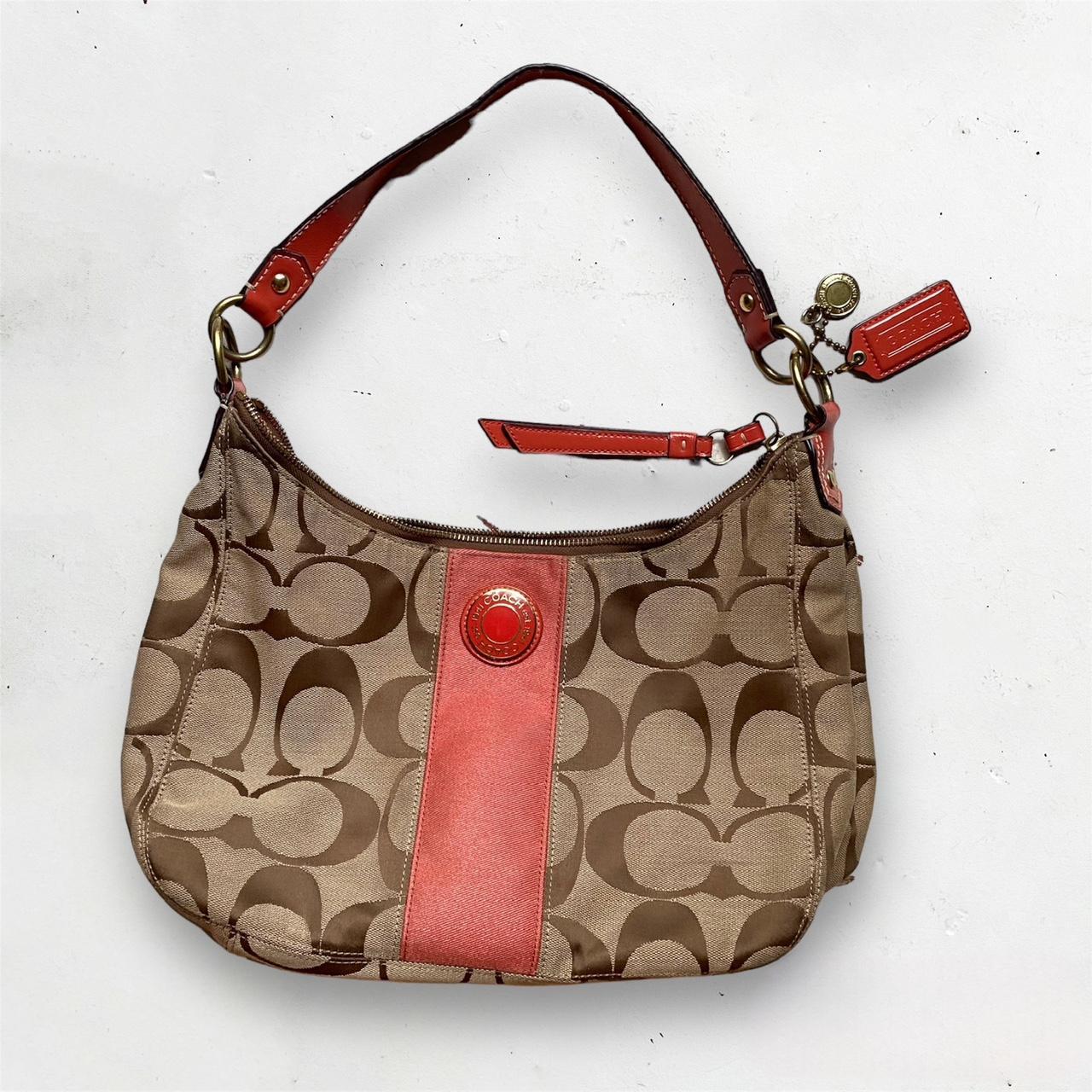 Coach Tan/Brown Khaki Hobo Bag on sale