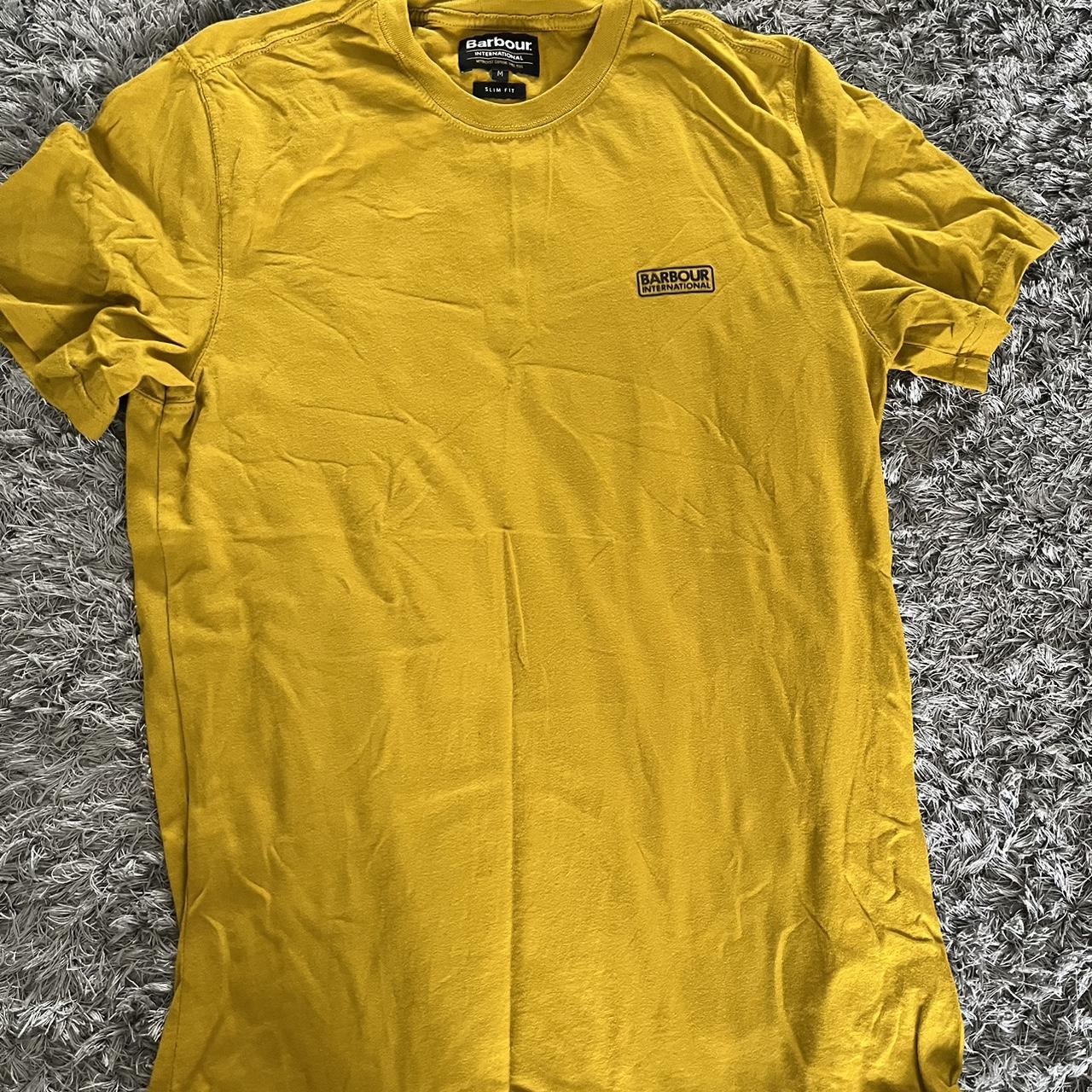 Men’s Barbour Tshirt Size medium slim fit Worn once Depop