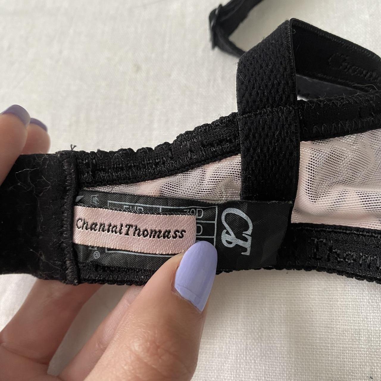 Chantal Thomass Women's Black and Pink Underwear (5)