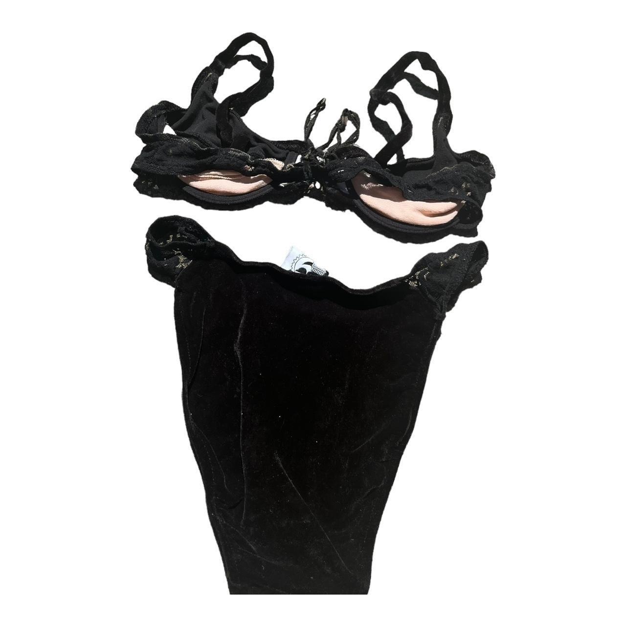 Frankies Bikinis Women's Black Bikinisandtankinisets Depop