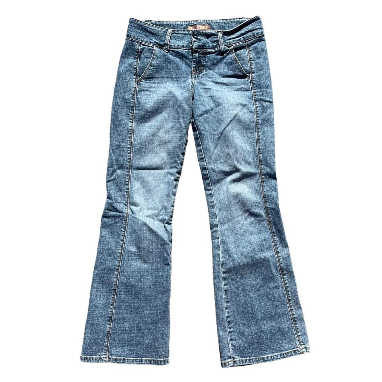 Y2k lei low rise jeans Size 5 - Depop