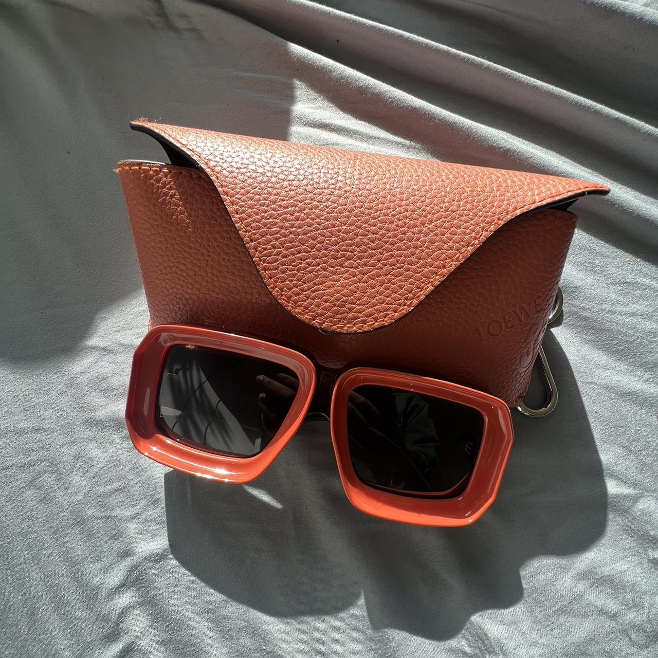 Loewe Men's Orange Sunglasses