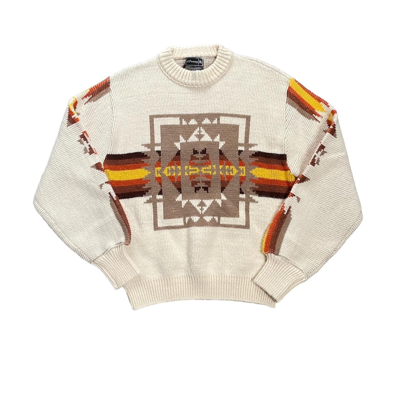 Vintage aztec online sweater