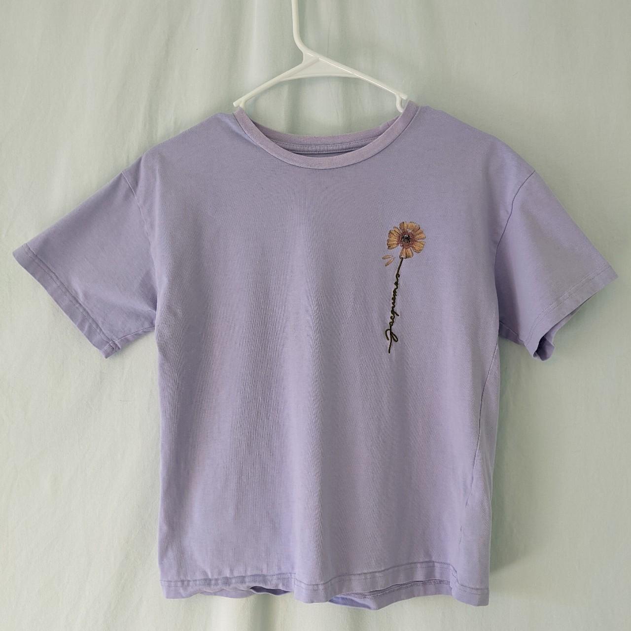 Lavender Jacquemus T-shirt Light purple tee | Depop