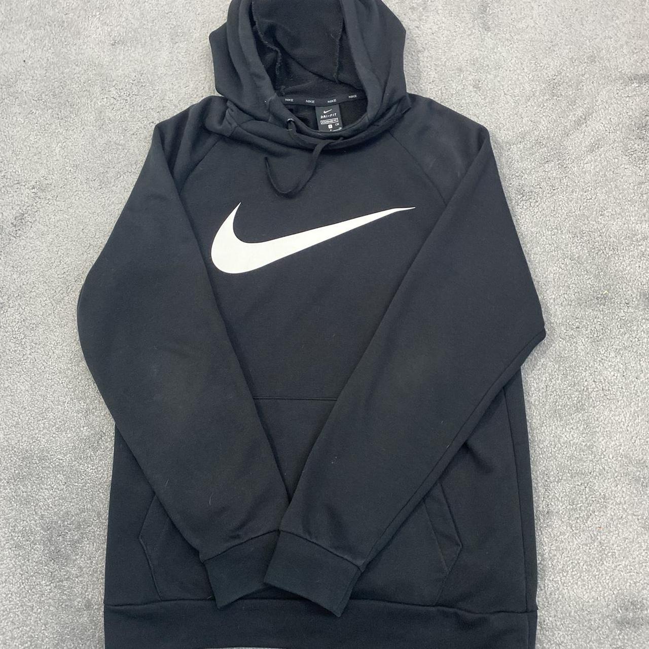 dri fit black hoodie