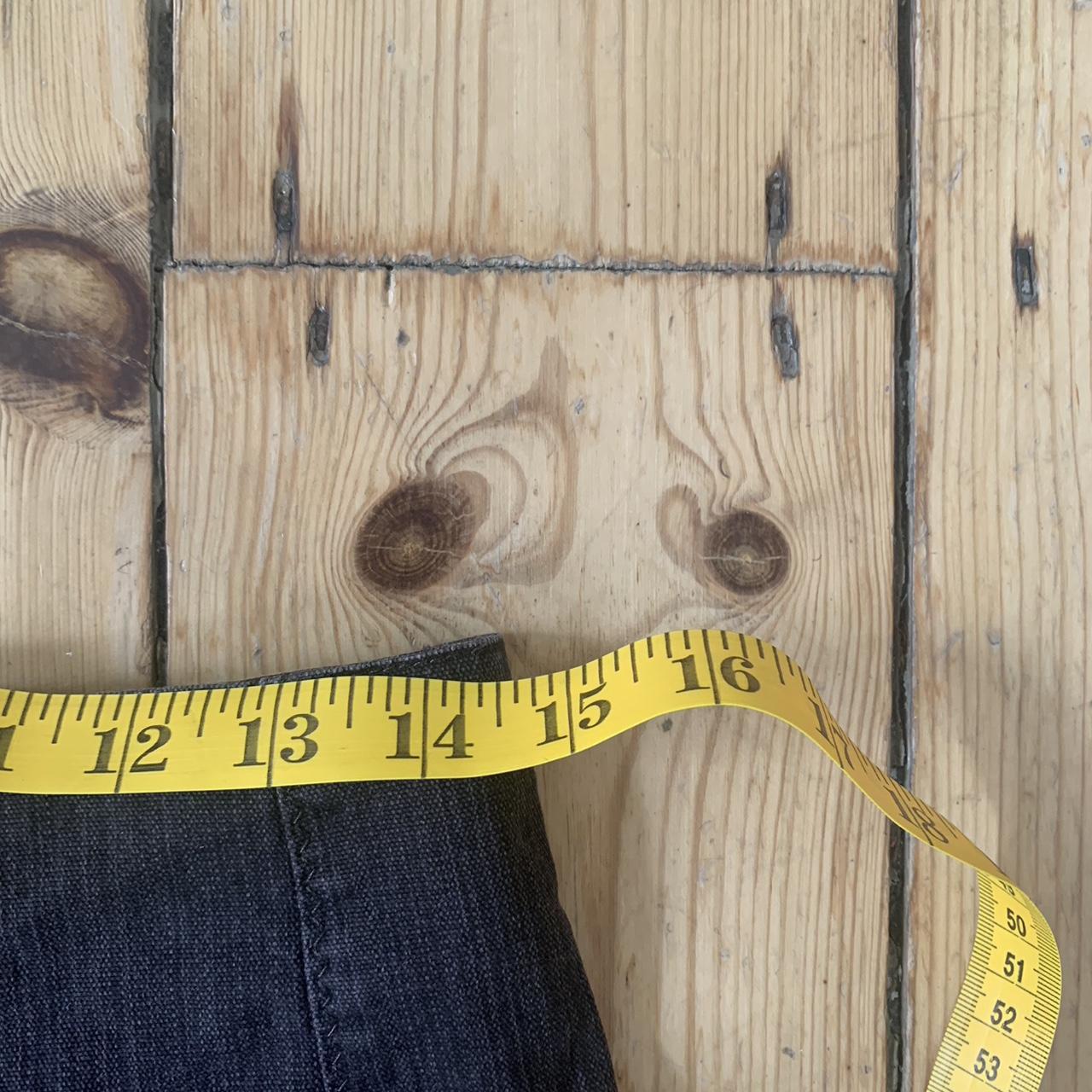 Brown fishtail denim maxi skirt. Sits low waisted... Depop