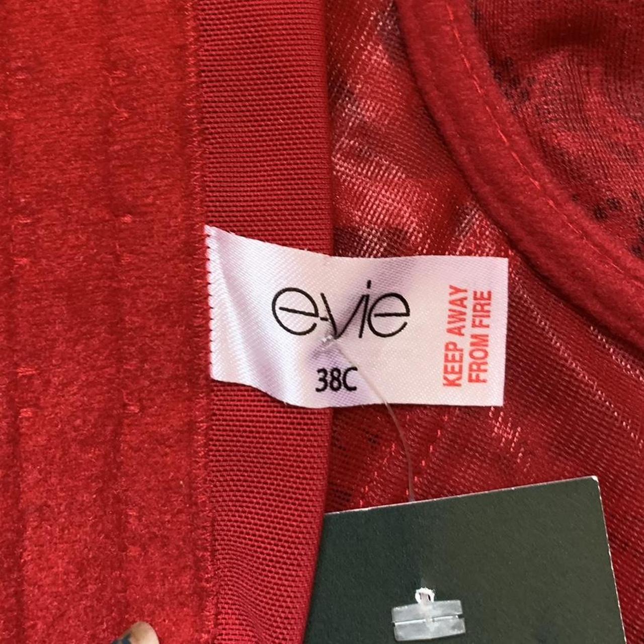 Insane red vintage Evie corset top in incredible... - Depop